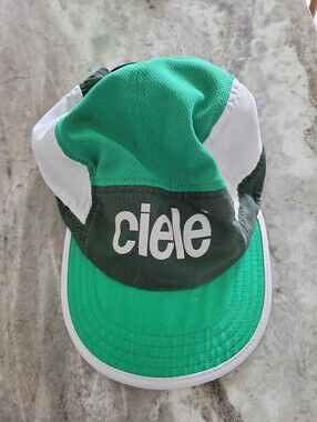 Ciele Athletics Coolwick Green Colorblock Hat Cap 58 cm Adjustable